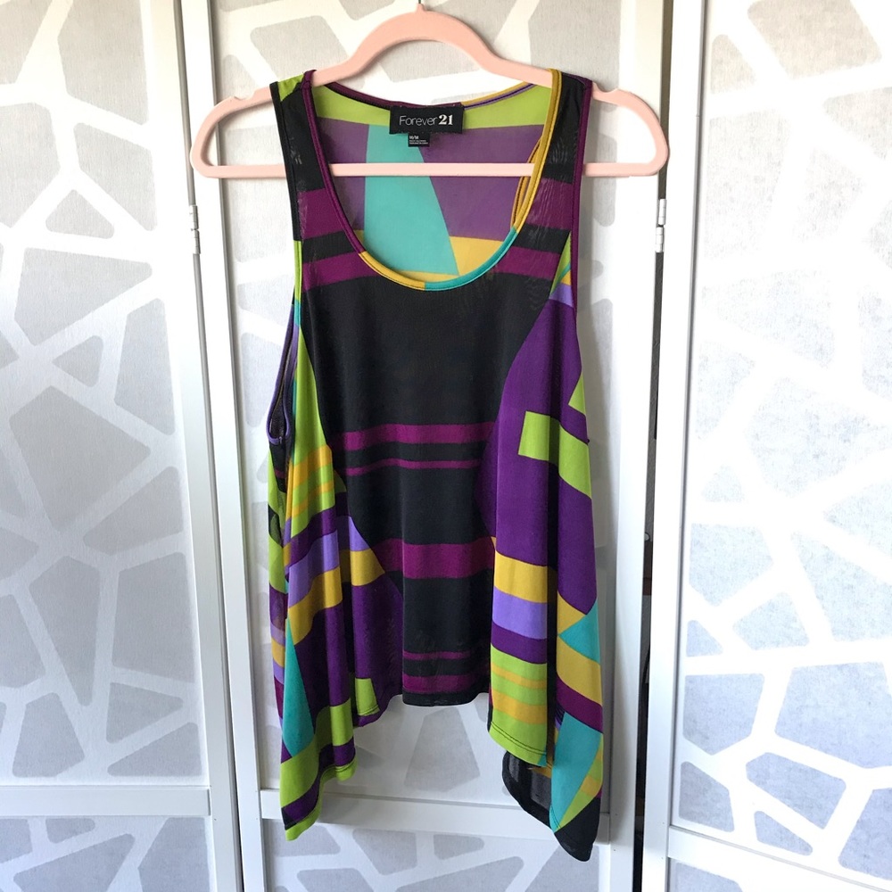 Geometric Racerback Tank - Picture 4 of 7